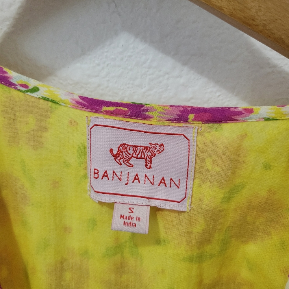 BANJANAN Sleeveless Cinch Waist Dress Size Small - Picture 8 of 8